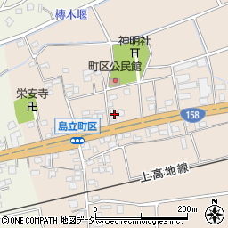 長野県松本市島立2400周辺の地図