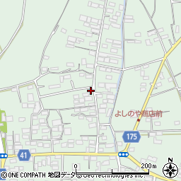 群馬県藤岡市東平井1222周辺の地図