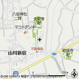茨城県結城市山川新宿303周辺の地図