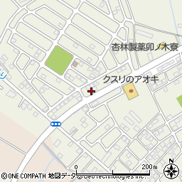 栃木県下都賀郡野木町友沼6427-30周辺の地図
