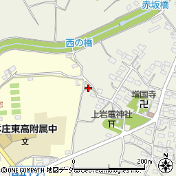 埼玉県本庄市東五十子1周辺の地図