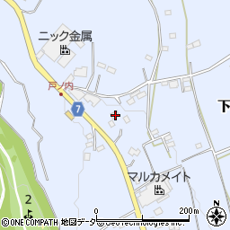 茨城県石岡市下林2439周辺の地図