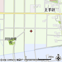 埼玉県深谷市上手計407周辺の地図