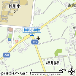 長野県松本市梓川梓1246-2周辺の地図