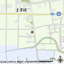 埼玉県深谷市上手計377周辺の地図