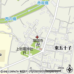 埼玉県本庄市東五十子641周辺の地図
