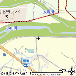 埼玉県深谷市西田144周辺の地図