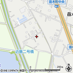 群馬県館林市苗木町2447-264周辺の地図