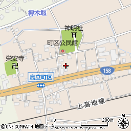 長野県松本市島立2396周辺の地図
