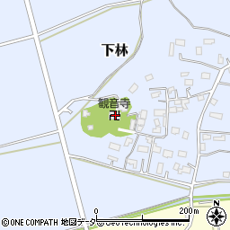 茨城県石岡市下林193周辺の地図