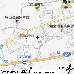 岩井商店周辺の地図