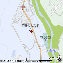 石川県加賀市山中温泉栢野町ホ168周辺の地図