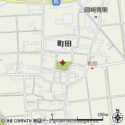 埼玉県深谷市町田447周辺の地図