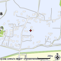 茨城県石岡市下林395周辺の地図