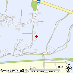 茨城県石岡市下林778-2周辺の地図