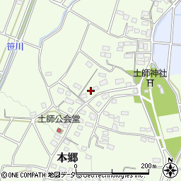 群馬県藤岡市本郷217周辺の地図