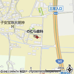 長野県佐久市三塚74周辺の地図
