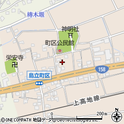 長野県松本市島立2395周辺の地図