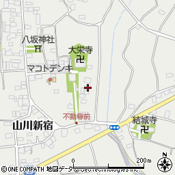 茨城県結城市山川新宿304周辺の地図