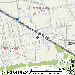 埼玉県本庄市今井415周辺の地図