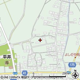 群馬県藤岡市東平井1131周辺の地図