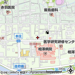 さくら薬局　松本本庄店周辺の地図