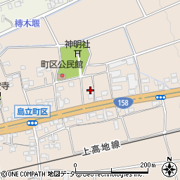 長野県松本市島立2391周辺の地図