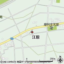埼玉県深谷市江原211周辺の地図