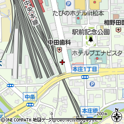 日本福祉大学松本オフィス周辺の地図