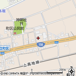 長野県松本市島立2384周辺の地図