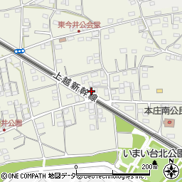 埼玉県本庄市今井398周辺の地図