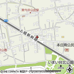 埼玉県本庄市今井399周辺の地図