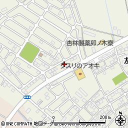 栃木県下都賀郡野木町友沼6427-7周辺の地図