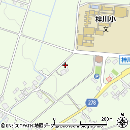 長野県松本市梓川梓900-1周辺の地図