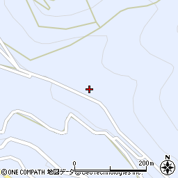長野県松本市入山辺（寺所）周辺の地図
