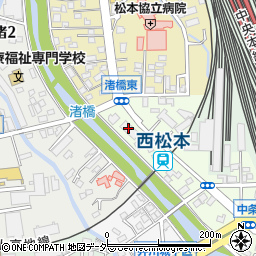 品川商工株式会社　松本営業所周辺の地図