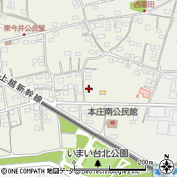 埼玉県本庄市今井372周辺の地図