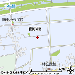 長野県松本市里山辺南小松周辺の地図