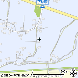 茨城県石岡市下林768周辺の地図