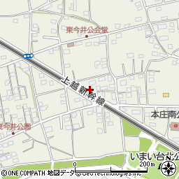 埼玉県本庄市今井412周辺の地図