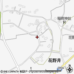 茨城県小美玉市花野井617周辺の地図