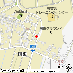 福井県あわら市国影37-75周辺の地図