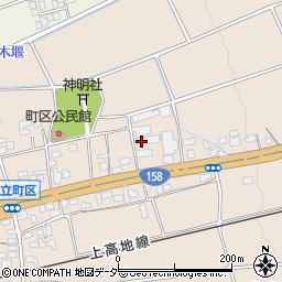 長野県松本市島立2385周辺の地図