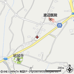 茨城県結城市山川新宿133周辺の地図