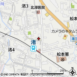 渚本村公民館周辺の地図