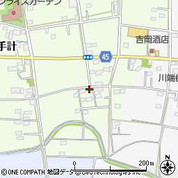 埼玉県深谷市上手計29周辺の地図