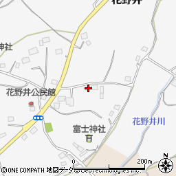 茨城県小美玉市花野井7周辺の地図