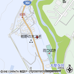 石川県加賀市山中温泉栢野町ト11周辺の地図