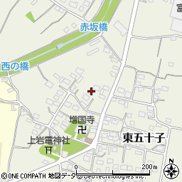 埼玉県本庄市東五十子628周辺の地図
