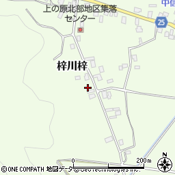 長野県松本市梓川梓4329周辺の地図